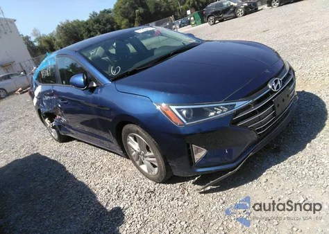 2020 Hyundai Elantra Sel из США, поврежденный, VIN 5NPD84LF1LH578651